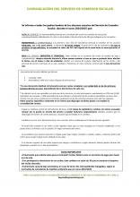 COMUNICACIÓN DE LA FORMA DE PAGO. COMEDOR 2024-25